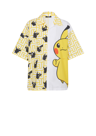 남여 공용 - Pokémon 프린트 오버사이즈 셔츠