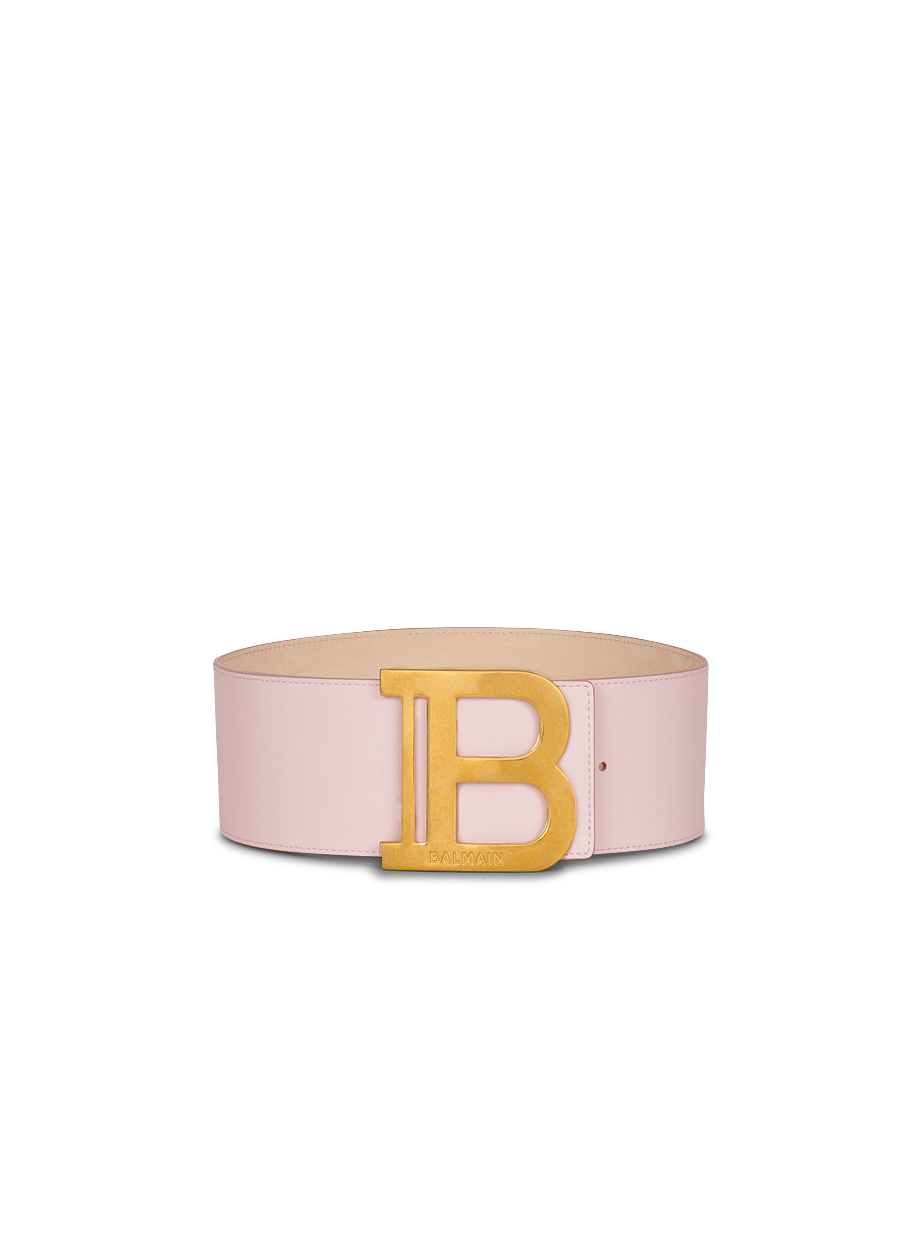 레더 B-Belt 벨트, 핑크색