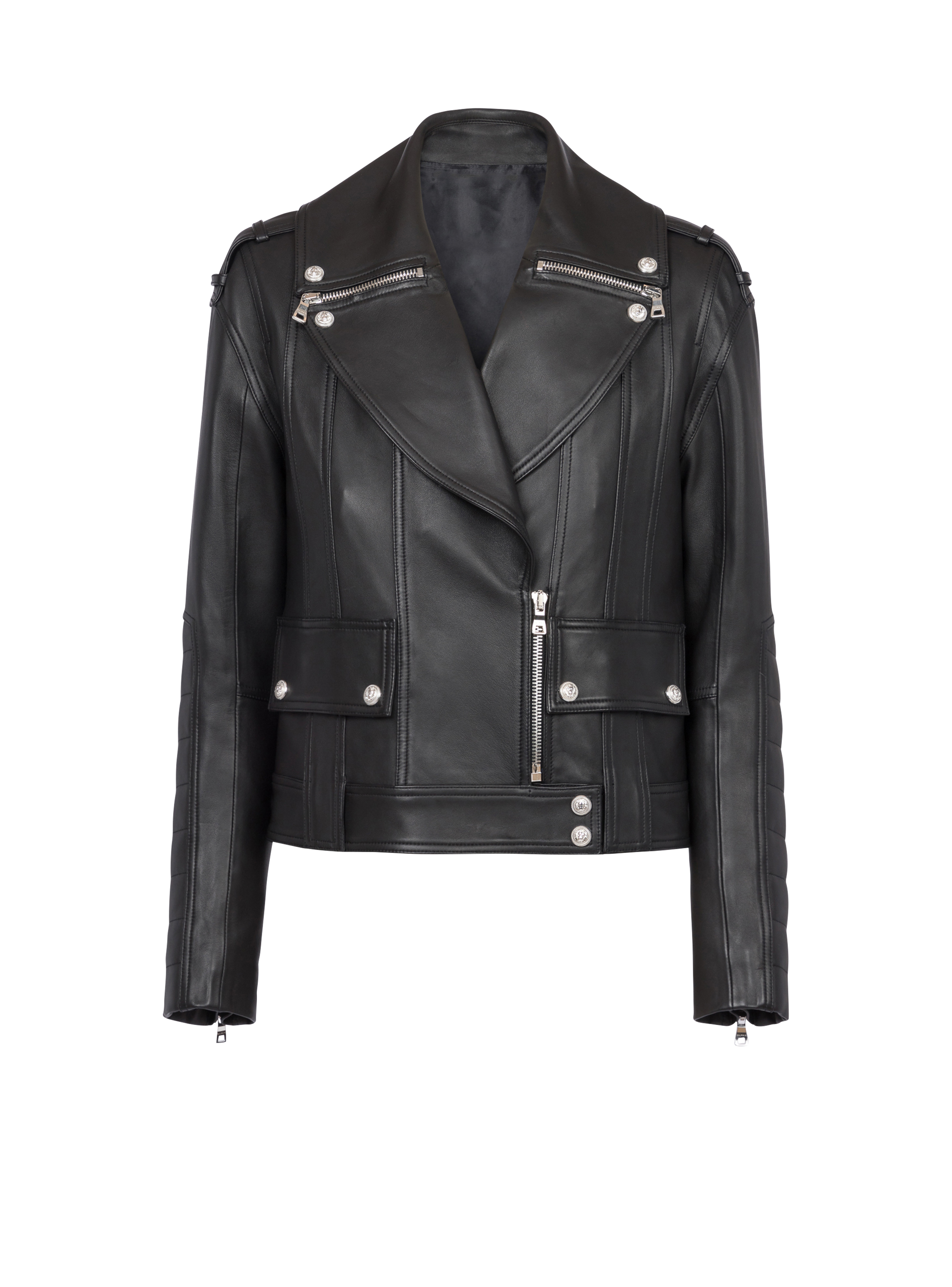 레더 바이커 재킷, 검정색