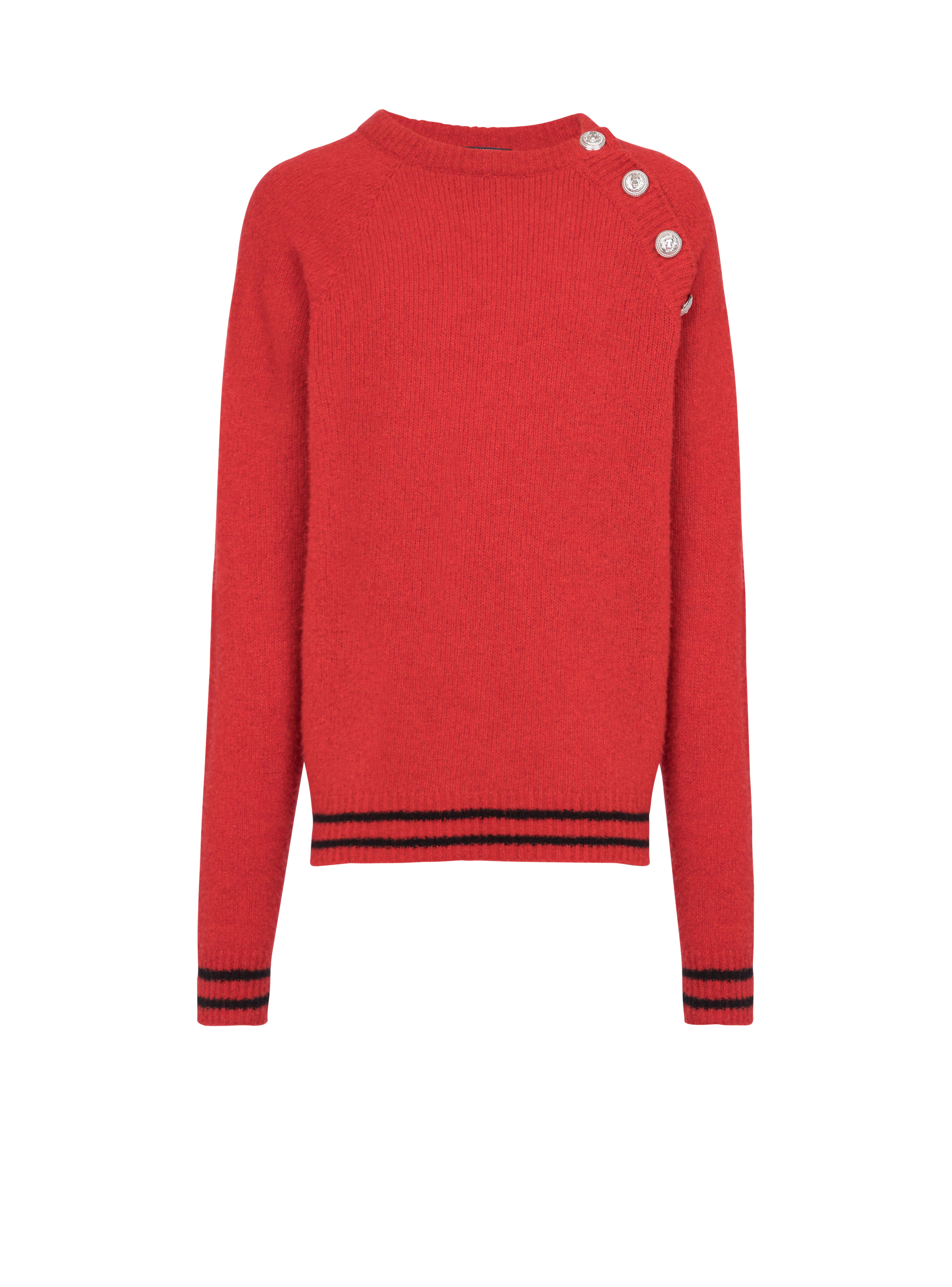 캐시미어 스웨터, 빨간색