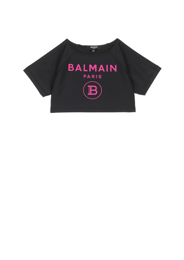 Balmain 로고 스윔 티셔츠