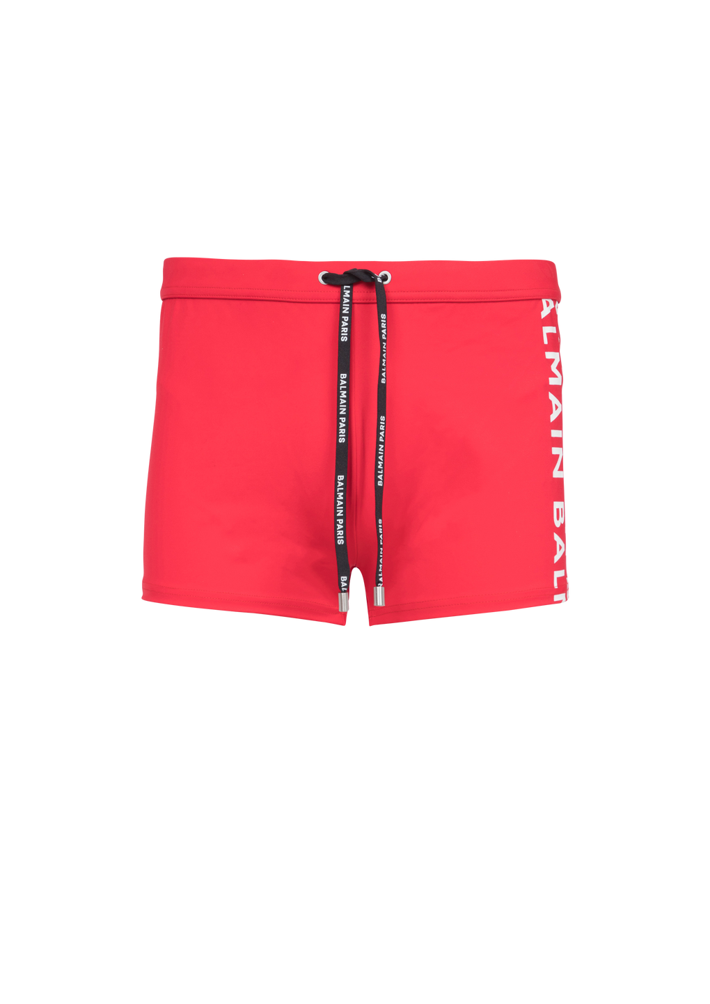Balmain 로고 스윔 슬립, 빨간색, hi-res